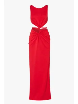 Baobab Ada Maxi Dress Red Size S / AU 8 for rent on The Volte - image 4