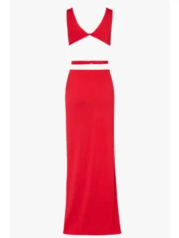 Baobab Ada Maxi Dress Red Size S / AU 8 for rent on The Volte - image 5