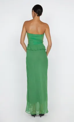 Bec & Bridge Maresca Strapless Dress Green Apple Size 6 for rent on The Volte - image 2
