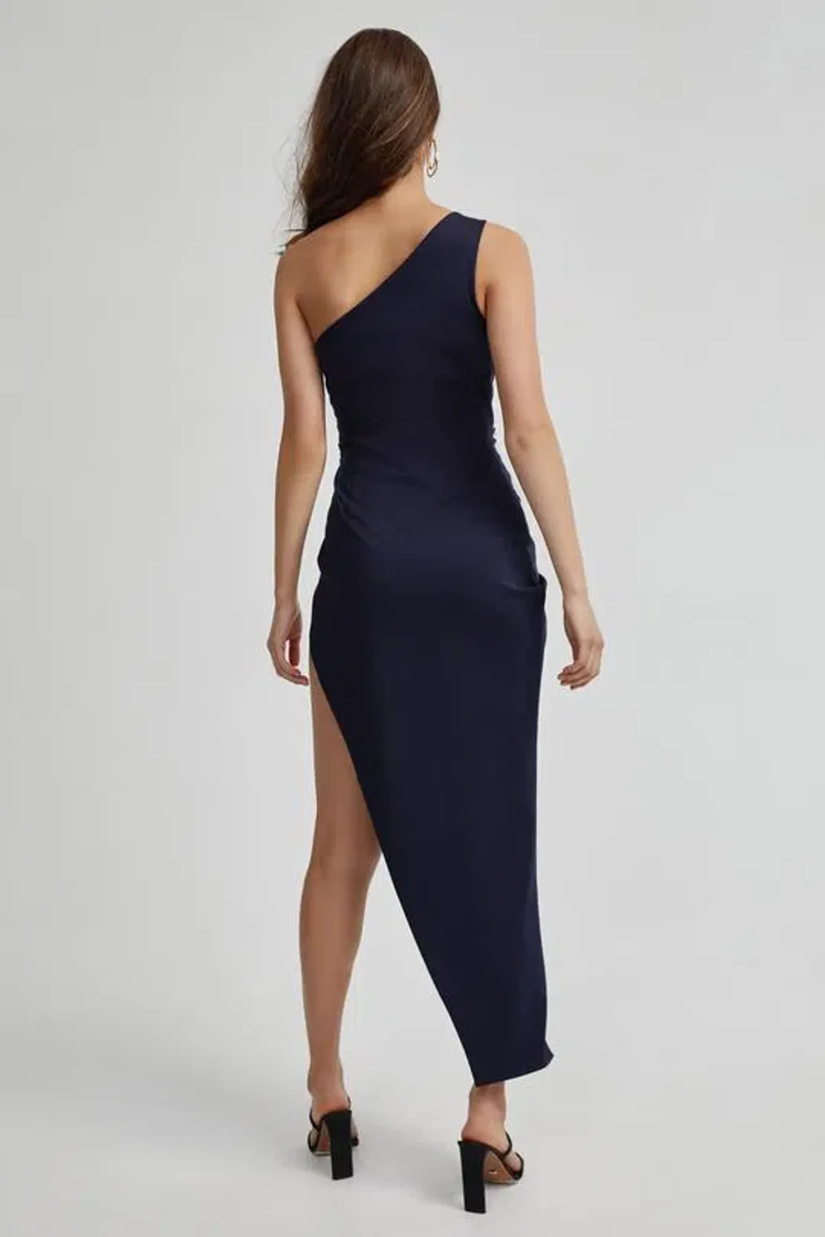 Lexi Lila Midi Dress in Navy Size 6 - Image 3