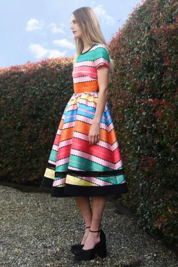 Trelise Cooper This Dress Is Mine Midi Dress Multi Size 12 for rent on The Volte - image 2