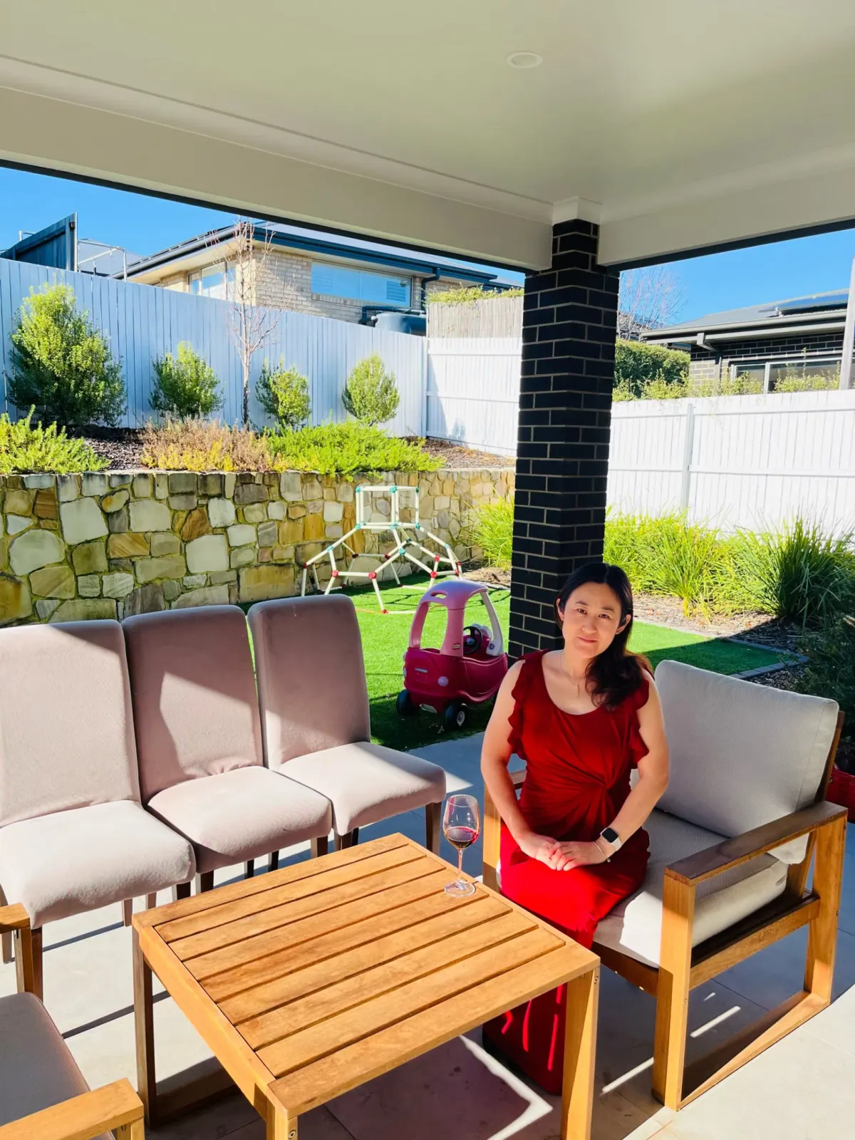 Phase Eight Donna Maxi Dress Red Size 10 - Image 8