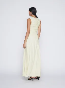 Anna Quan Fleur Midi Dress in Vanilla Size 14 for rent on The Volte - image 2