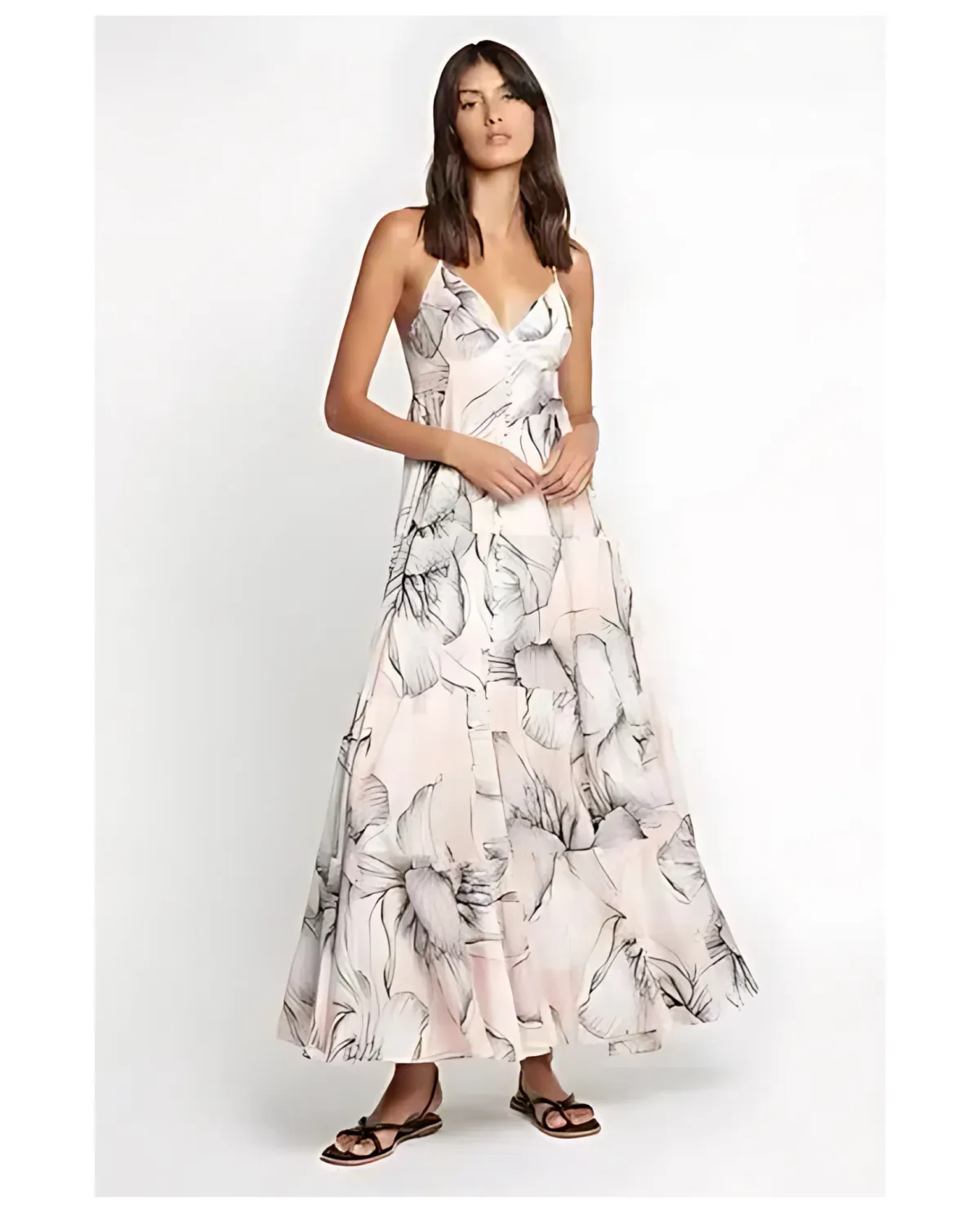 Sass & Bide Everlasting Maxi Dress Floral Size 38 / AU 8 - Image 1