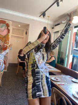 Camilla and Marc Jules Printed Mini Dress Size 10 for rent on The Volte - image 4