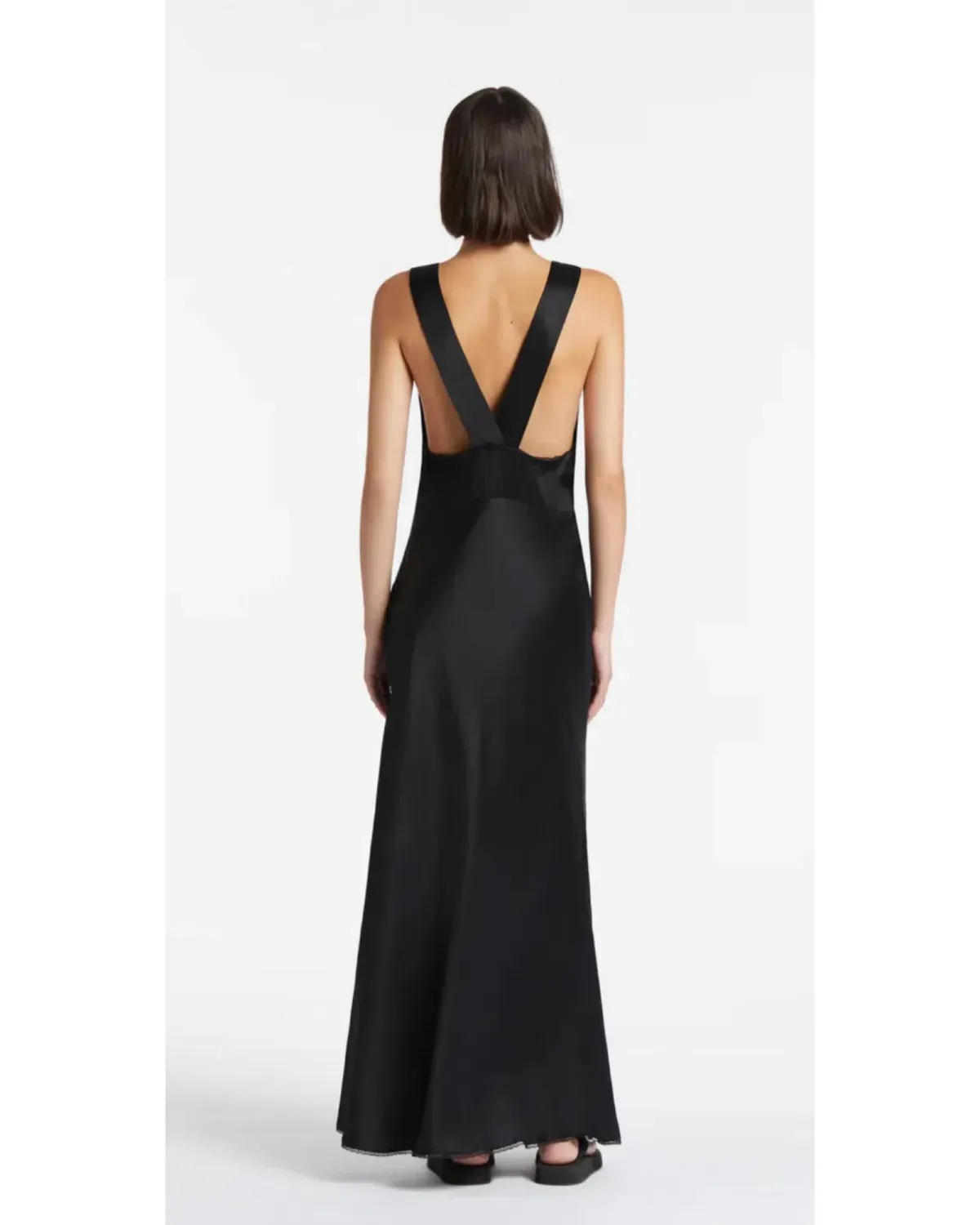 Sir The Label Aries Cut Out Gown Black Size 1 / AU 10 - Image 2