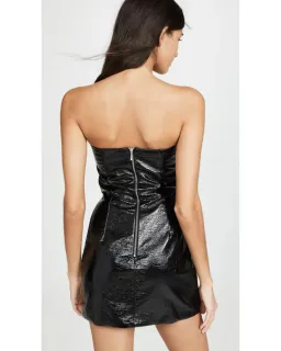 Bec & Bridge Slick Rick Mini Dress Black Size AU 8 for rent on The Volte - image 3