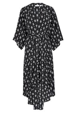 Sass & Bide The It Of You Kimono Robe Dress Black Print Size 6 for rent on The Volte - image 4