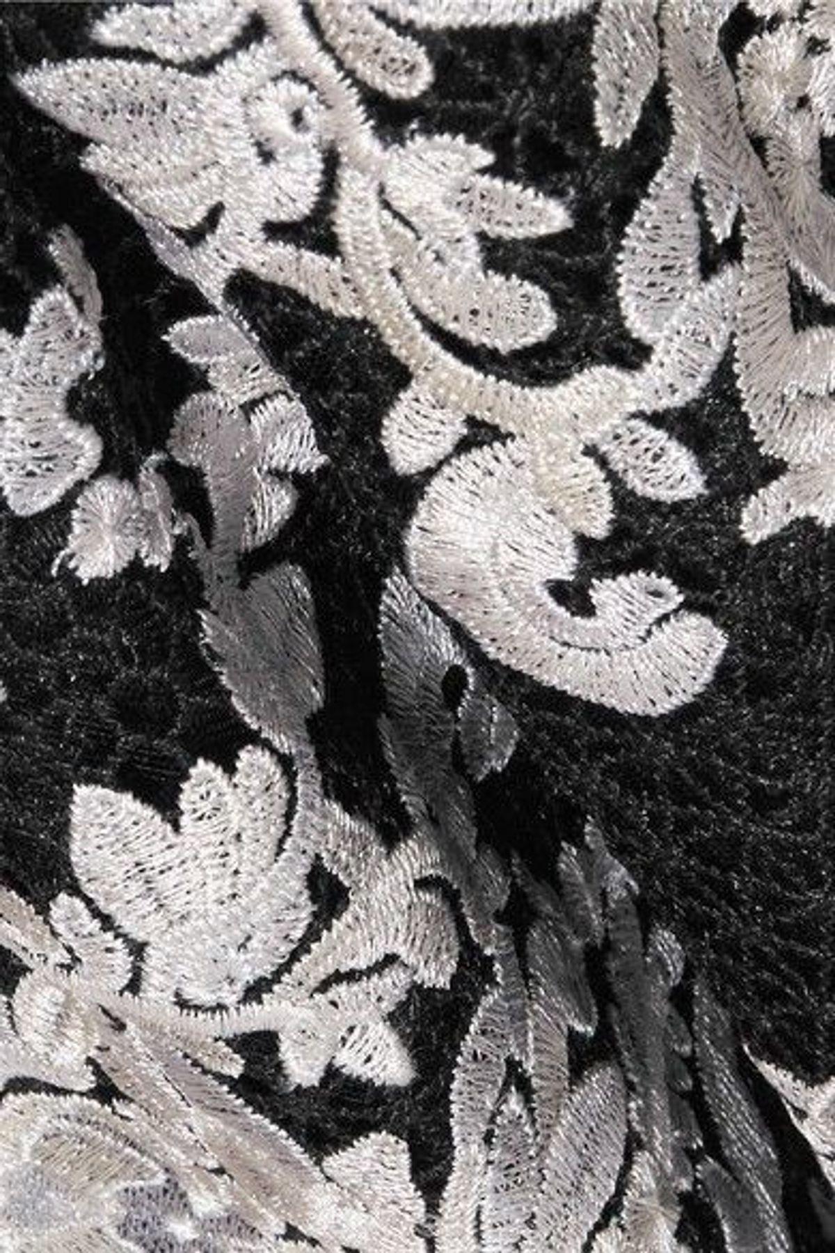 Marchesa Notte Guipure Lace and Tulle Dress Size 10 - Image 4