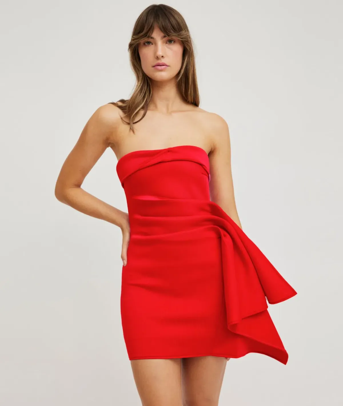 Tojha Nevie Mini Dress Red Size 6 - Image 5