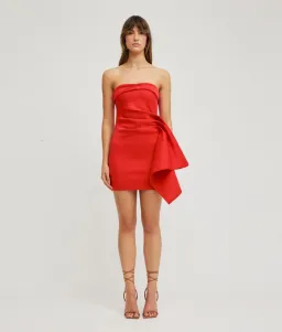 Tojha Nevie Mini Dress Red Size 6 for rent on The Volte - image 4