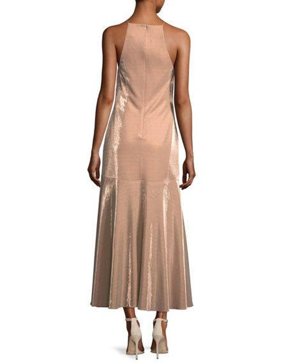 Camilla & Marc Opasidy Halter Neck Dress Pink Size 10 - Image 2
