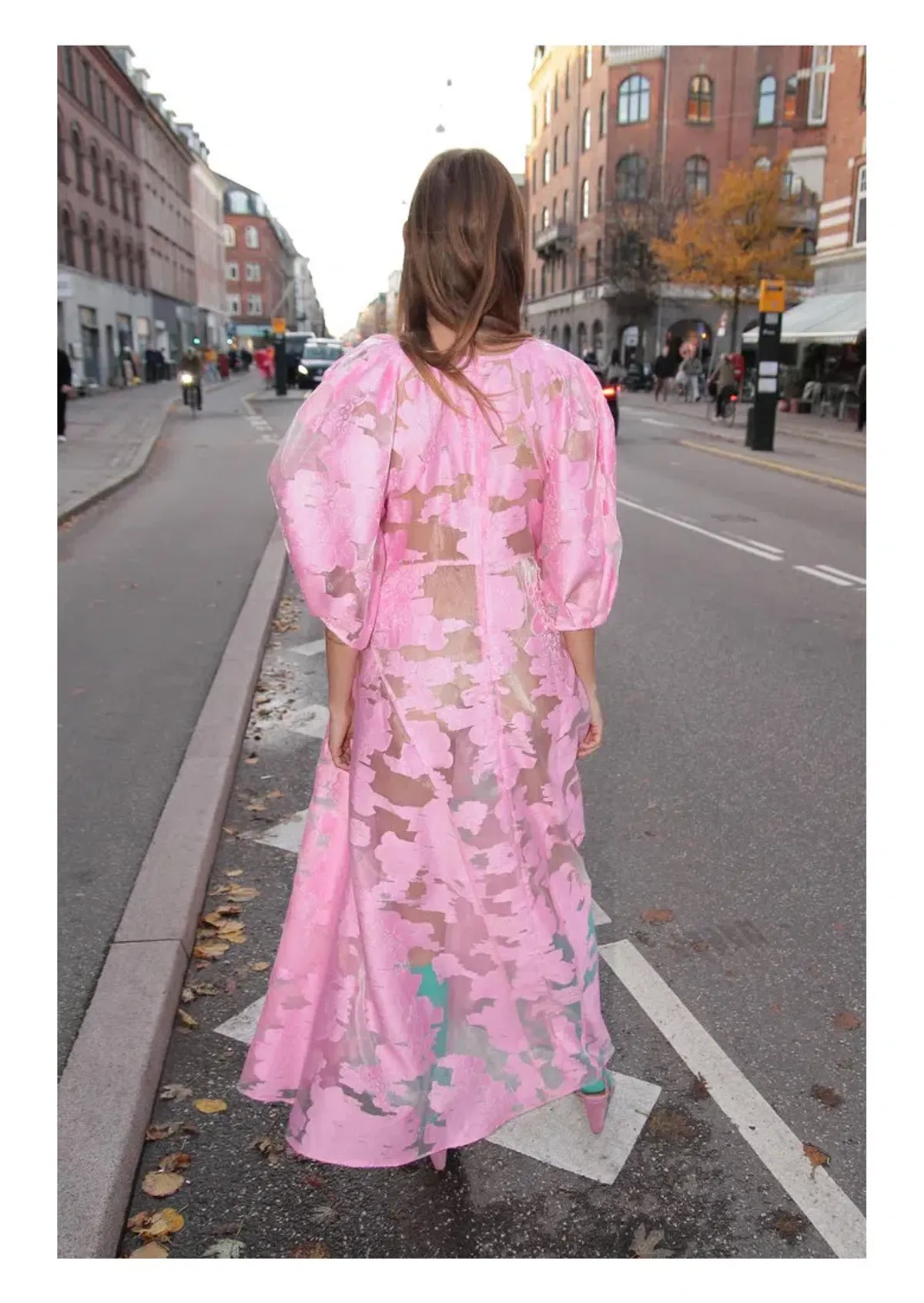 Mr. Larkin Lexi Organza Dress Pink Size 10 - Image 2