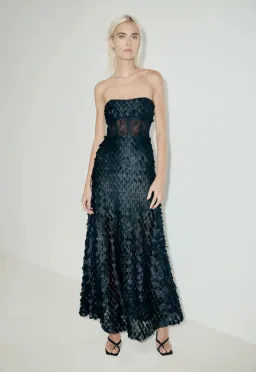 Manning Cartell Supreme Extreme Strapless Dress Black Size 8 for rent on The Volte - image 3