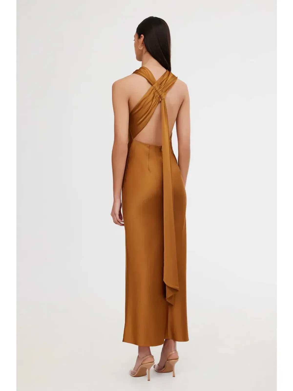 Significant Other Annabel Dress Brown Size 10 - Image 2