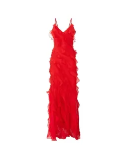Rat & Boa Cecelia Dress Red Size AU 10 for rent on The Volte - image 5