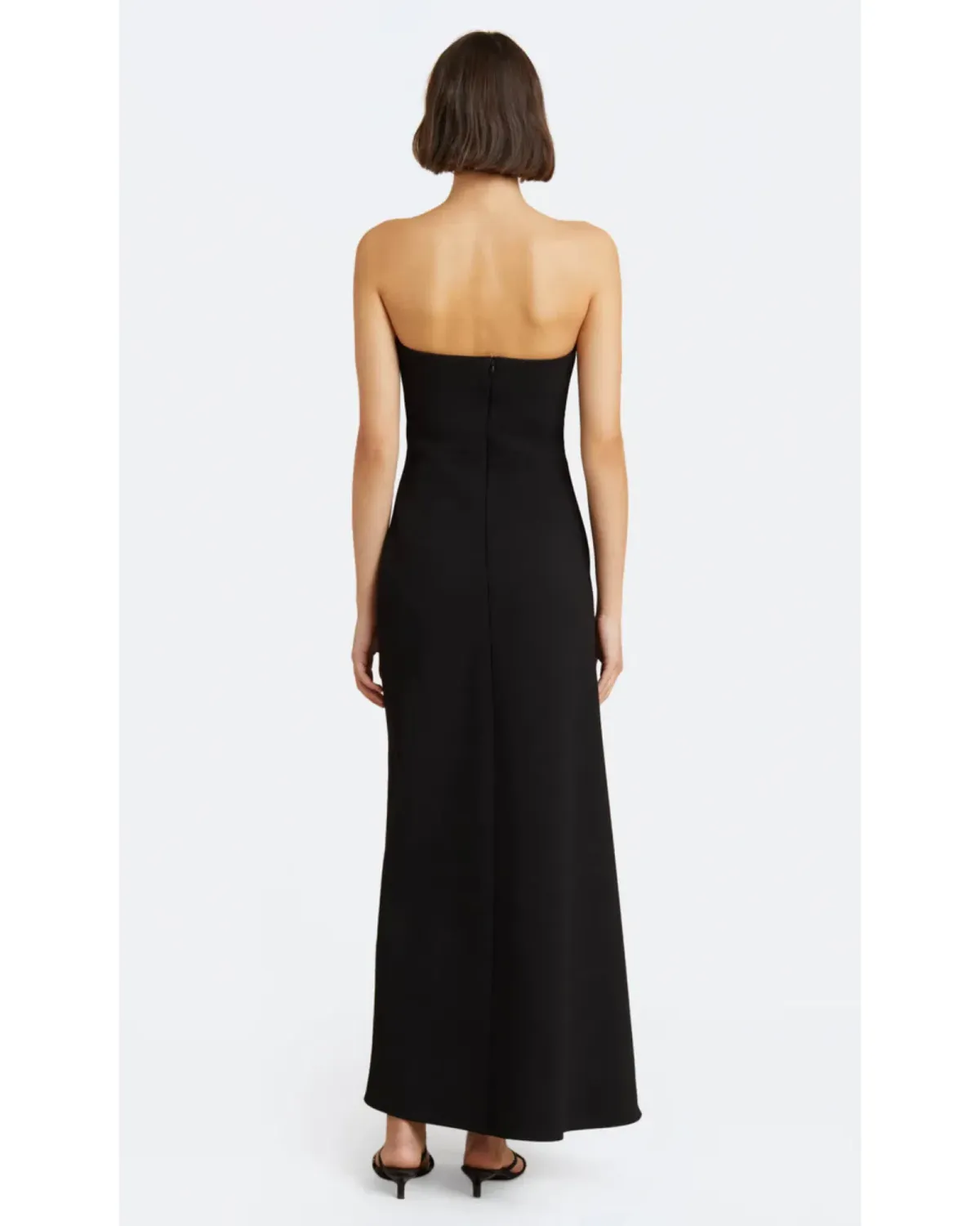 Bec & Bridge Ryan Strapless Dress Black Size AU 8 - Image 3