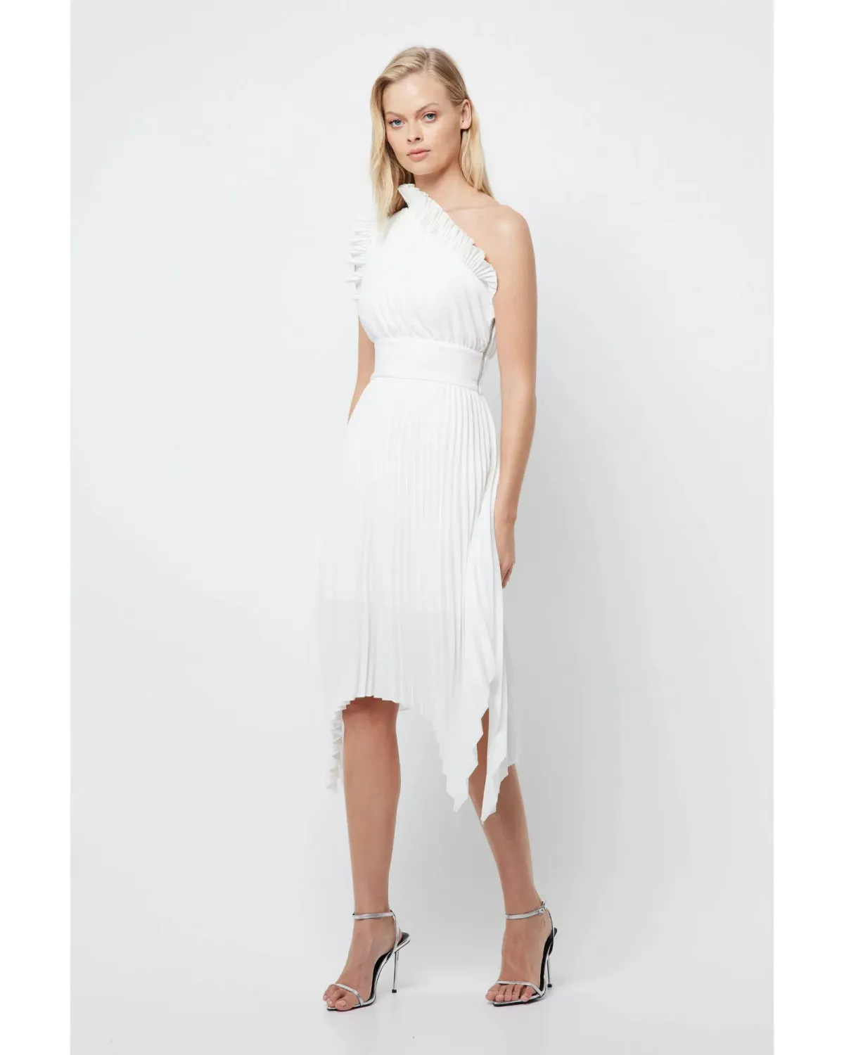 Mossman Lady Like Dress in White Size AU 10 - Image 1