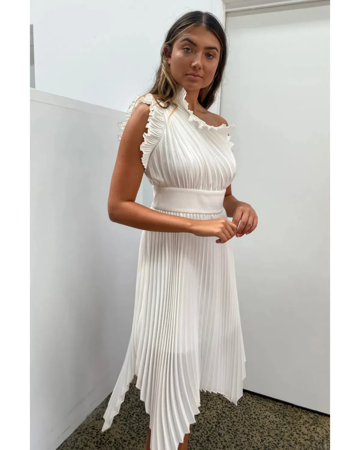 Mossman Lady Like Dress in White Size AU 10 - Image 3