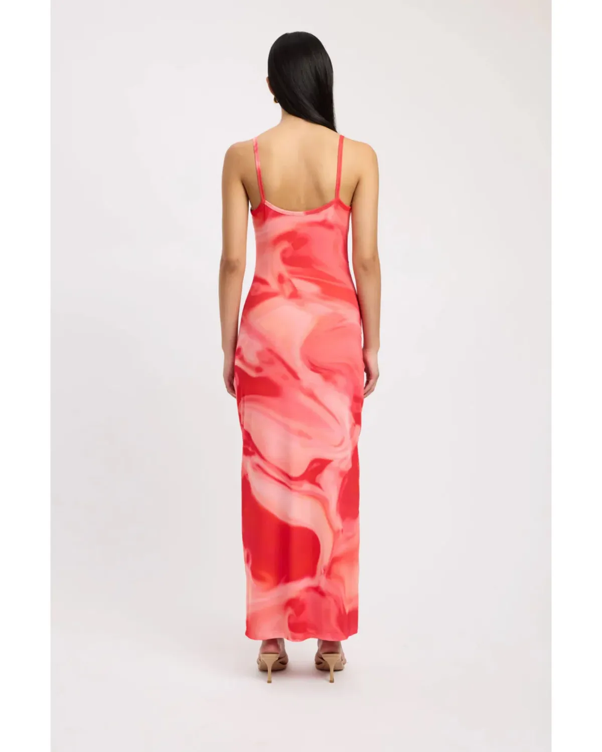 Kookai Haven Maxi Dress Strawberry Size AU 6 - Image 2