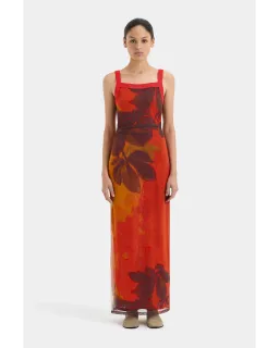 Sir The Label Libertine Tank Midi Dress Wren Print Size 0 / AU 6  for rent on The Volte - image 1