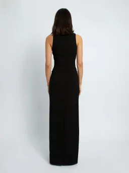 Christopher Esber Arced Column Dress Black Size 6 for rent on The Volte - image 2