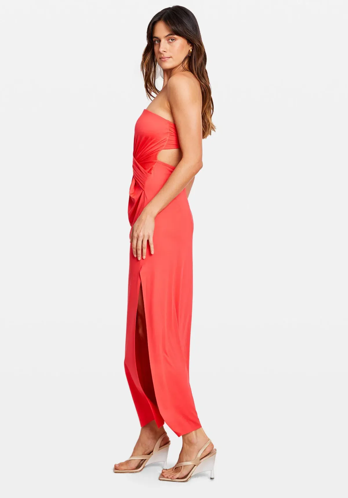 Baobab Biel Dress Amare Pink Size M/ AU 10 - Image 2