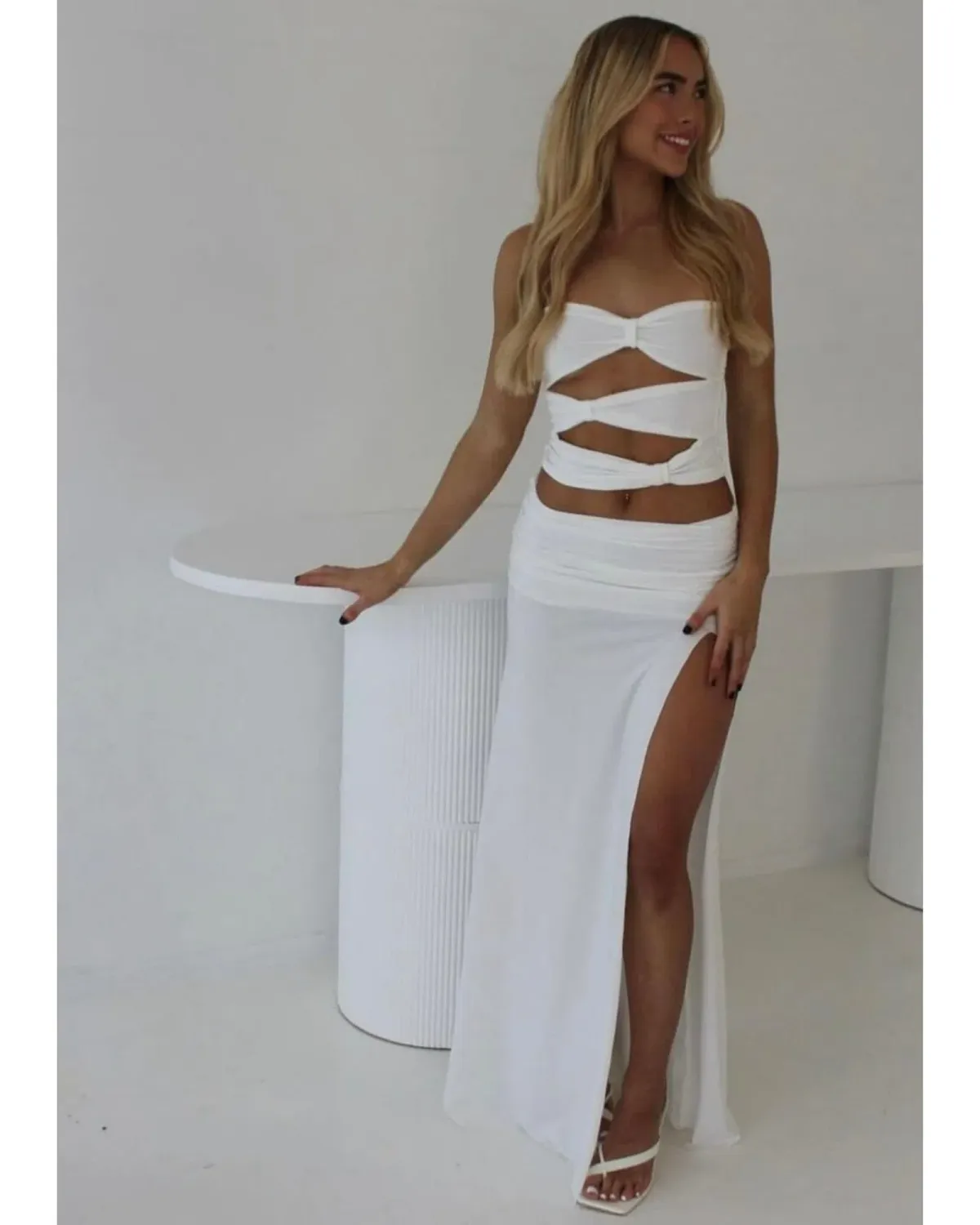 Mode Mila Remi Set White Size XS / AU 6 - Image 1