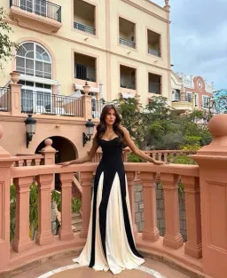 Arcina Ori Paloma Dress Black/White Size 10 for rent on The Volte - image 3