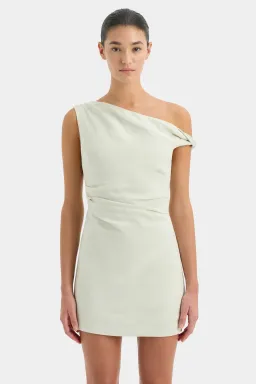 Sir The Label Iris Twist Mini Dress Light Sage Size 1 / AU 8 for rent on The Volte - image 2