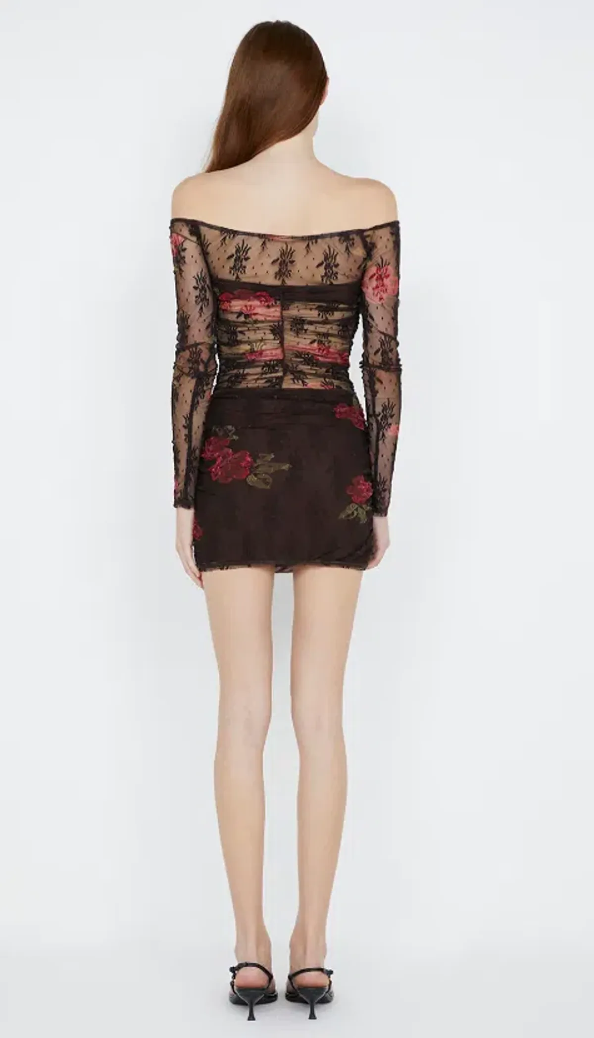 BEC & BRIDGE DESERT ROSE LONG SLEEVE MINI DRESS SIZE 10 - Image 2