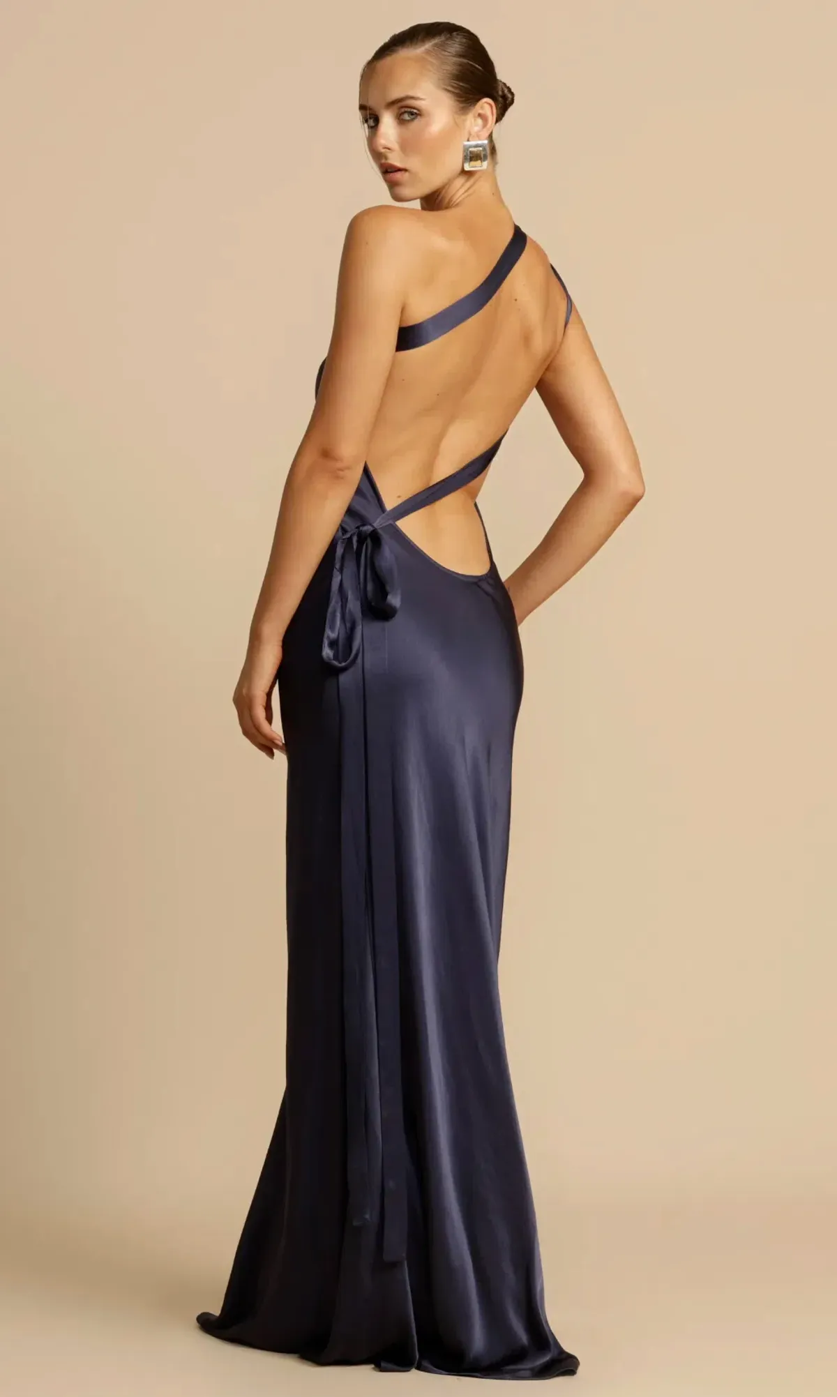 Arcina Ori Monique Gown Dress Navy Size 8 - Image 2