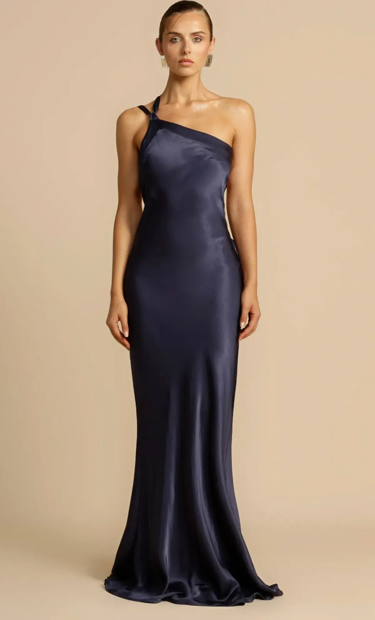Arcina Ori Monique Gown Dress Navy Size 8 - Image 1