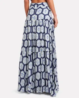 Agua by Agua Bendita Anis Maxi Skirt Print Size 8 for rent on The Volte - image 2