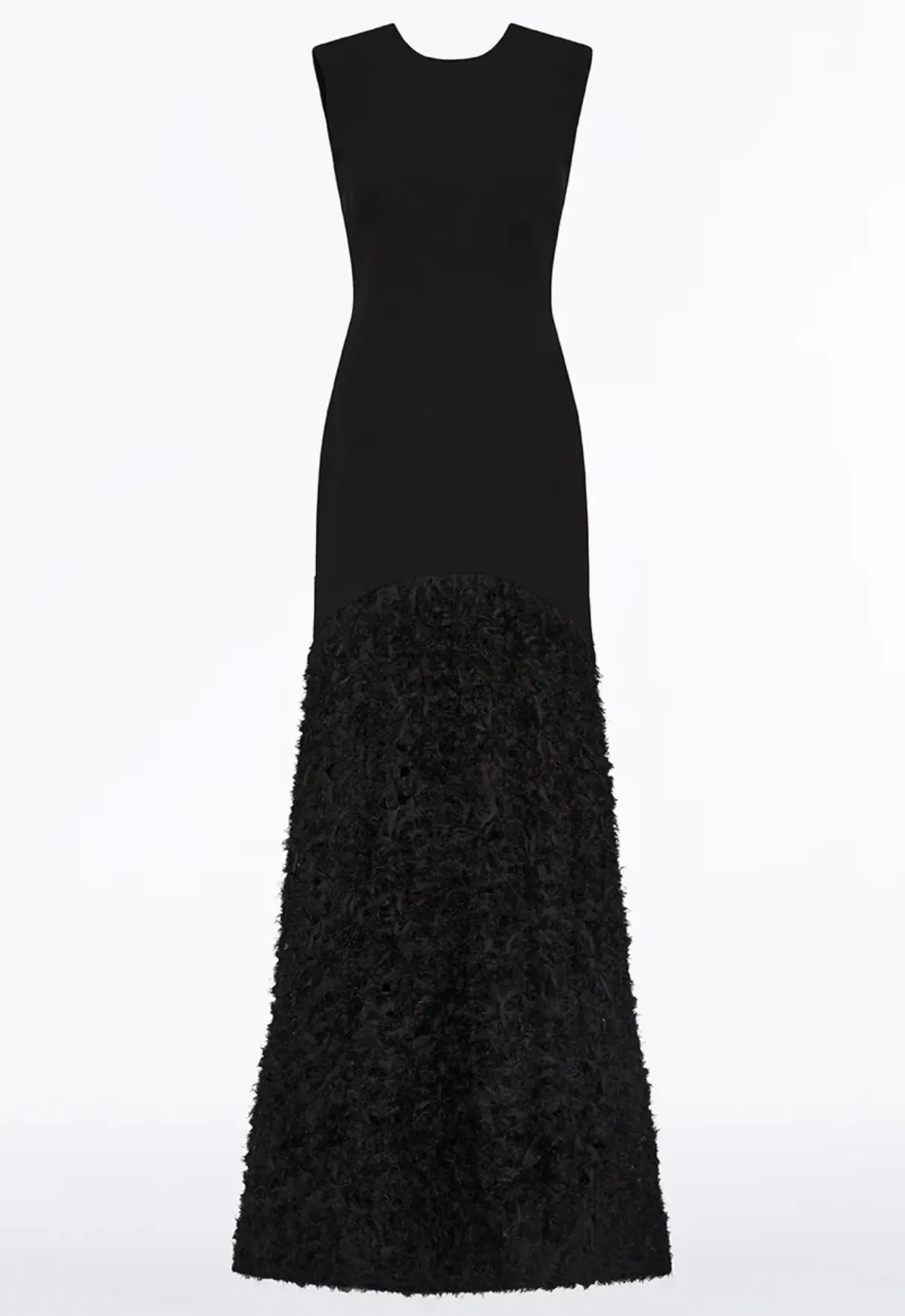 Carla Zampatti Black Nastro Gown Black Size 10 - Image 4