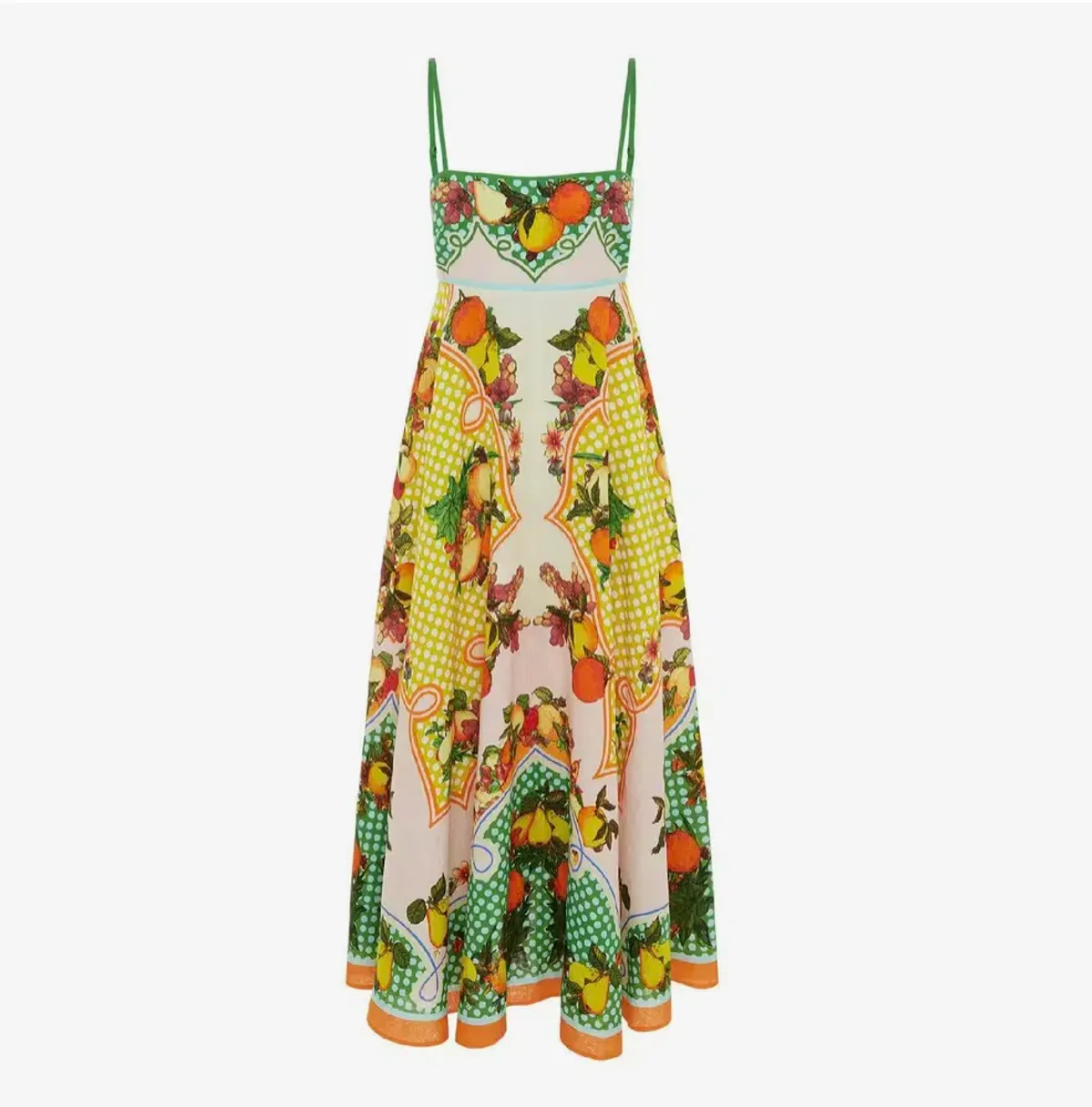 Alemais Lemonis Midi Sundress Print Size AU 8 - Image 4