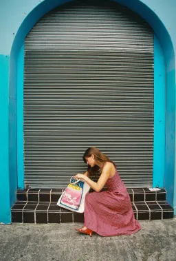 Katharina Lou The Annabel Maxi Dress in Red Tartan Size XL / AU 14 for rent on The Volte - image 5