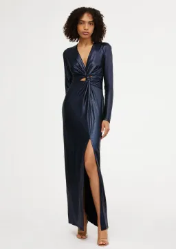 Significant Other Jemima Maxi Dress Midnight Size 6 for rent on The Volte - image 1