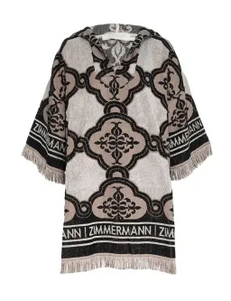 Zimmermann Clover Terry Towel Mini Dress in Cream Black Size 2 / AU 12  for rent on The Volte - image 5