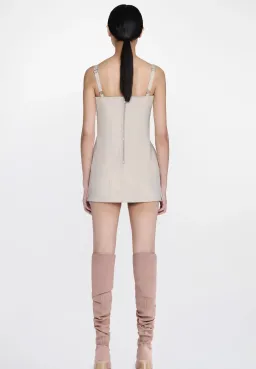 Dion Lee Hiking Laced Mini Dress for rent on The Volte - image 4