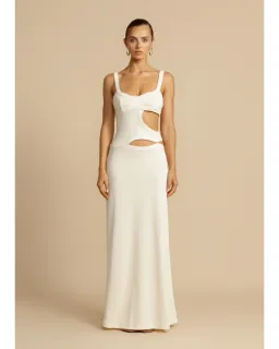 Arcina Ori Jetta Dress White Size AU 6 for rent on The Volte - image 1