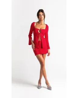 Arcina Ori Selena Set Red Size S / AU 8 for rent on The Volte - image 2