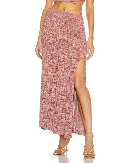 Christopher Esber Pleated Knit Set in Red Size XS / AU 6 for rent on The Volte - image 4