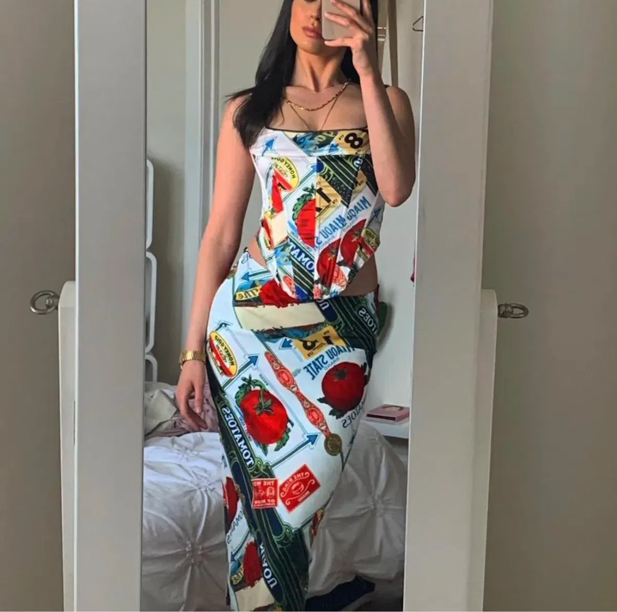 Miaou Campbell Corset and Moni Skirt Set in Figaro Size XS / AU 6 - Image 3