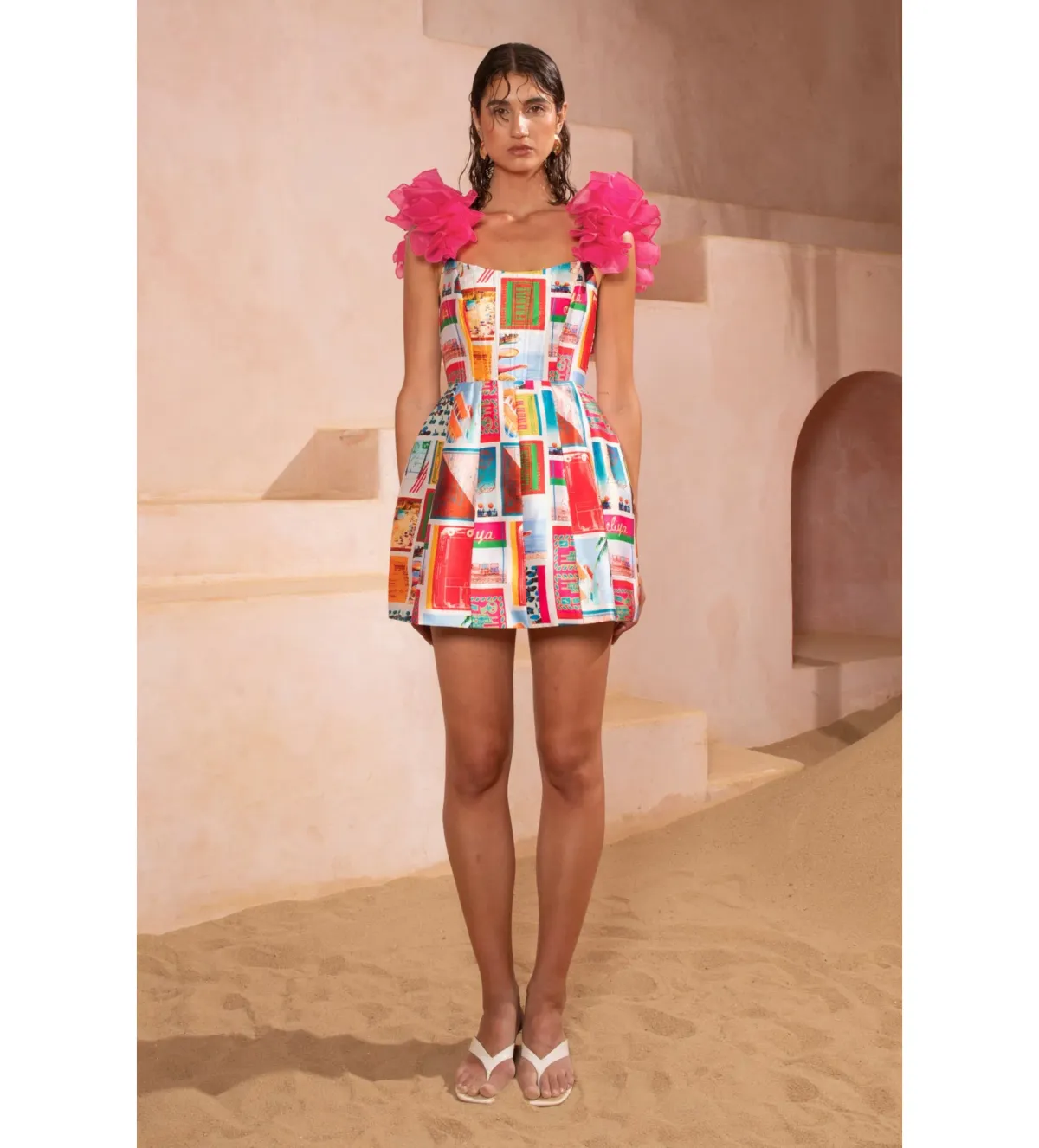 Eliyah the Label Ravello Dress Multi Size XL /AU 14 - Image 1