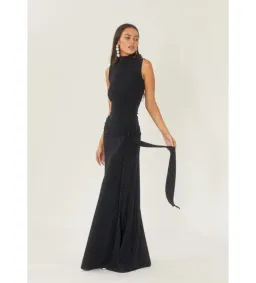 Arcina Ori Monica Maxi Dress Midnight Blue Size 6/XS for rent on The Volte - image 3