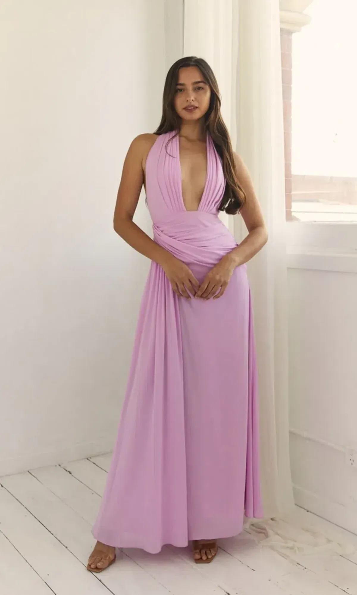 Calia Collection Antonia Dress Soft Pink Lilac Size 8 - Image 10