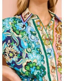 Alemais Dreamer Mini Dress in Multi Size AU 8 for rent on The Volte - image 3