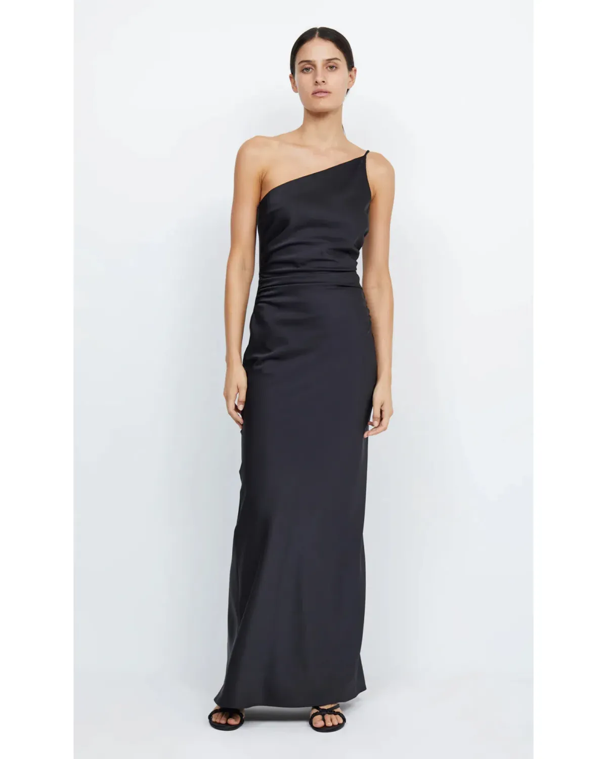 Bec & Bridge Eternity Asym Maxi Dress Black Size AU 12 - Image 1