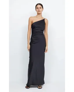 Bec & Bridge Eternity Asym Maxi Dress Black Size AU 12 for rent on The Volte - image 1